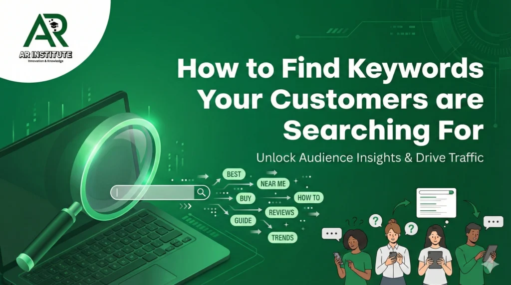 How to find keywords your customers are searching for AR Institute SEO guide