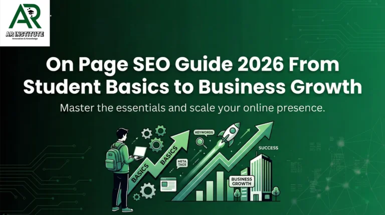 On Page SEO Guide 2026 From Student Basics to Business Growth
